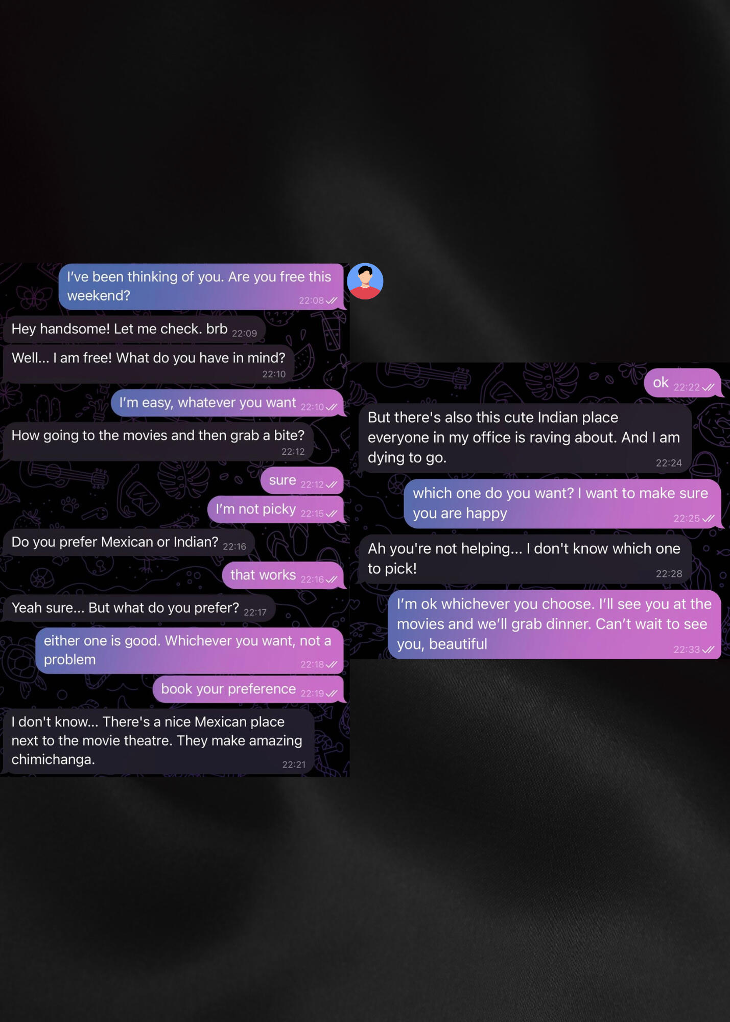 the 2026 dating and relationsship text message with the indecisive archetype of man